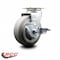 Service Caster 5 Inch Thermoplastic Rubber Swivel Caster with Roller Bearing and Brake SCC SCC-20S520-TPRRF-TLB - alternate 6
